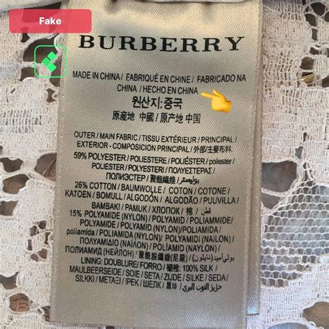 replica burberry coat china|authentic burberry labels.